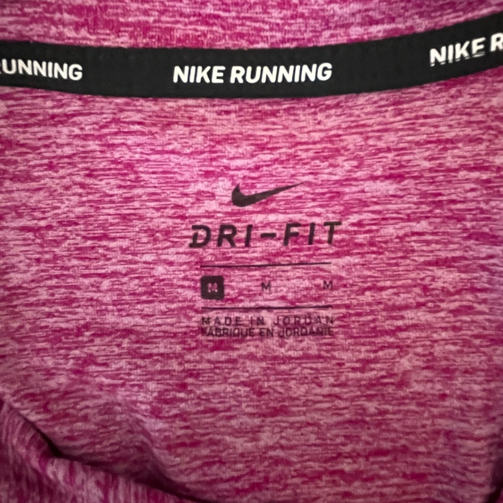 Nike Dri Fit Running Quarter Zip Pullover Long Sleeve Women's Size Medium - Picture 3 of 6